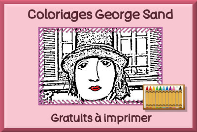 lien vers les coloriages George Sand