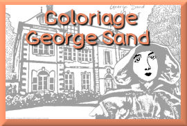 coloriage gratuit George Sand