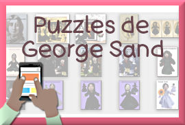 Puzzles de George Sand pour enfants
